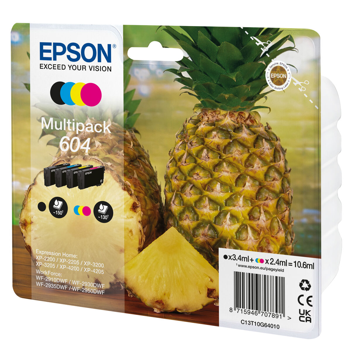 Eredeti tintapatron Epson 604 Fekete